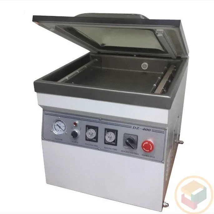 Настольная вакуум-упаковочная машина HVC400/2T SS (нерж.)