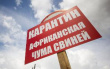 Карантин по АЧС введен в двух районах Нижегородской области