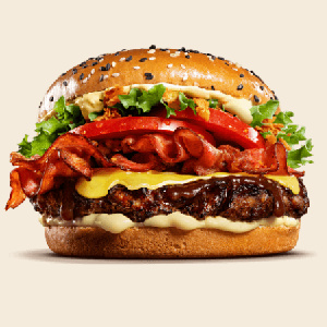 Burger King представил премиальный бургер с мраморной говядиной