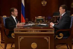 Дмитрий Медведев обсудил вопросы сельскохозяйственной отрасли с губернатором Воронежской области