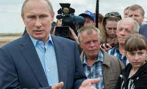 Владимир Путин позвонил амурскому фермеру узнать, получил ли он господдержку после наводнения