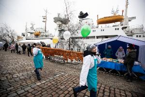 В Калининграде прошел праздник "Длинной колбасы"