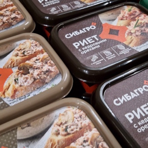 Кудряшовский мясокомбинат «Сибагро» запустил масштабное производство риетов