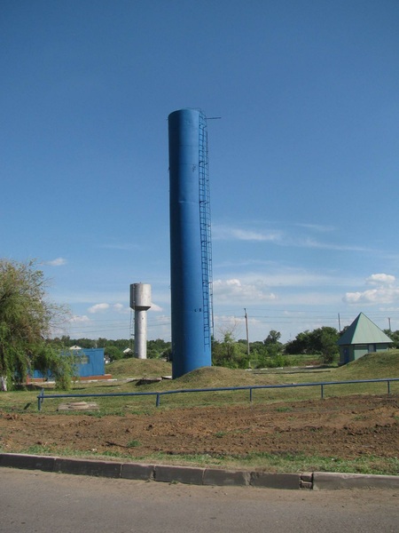 Водонапорные башни-колонны объемом 160м3