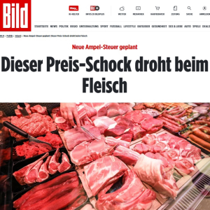 Министр Германии объявил план введения акцизного налога на мясо