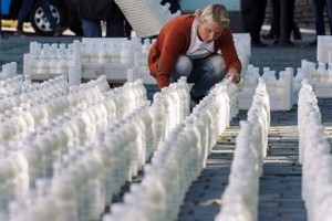 Эстонские фермеры протестуют против антироссийских санкций