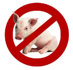 Украина ввела запрет на ввоз свинины из России