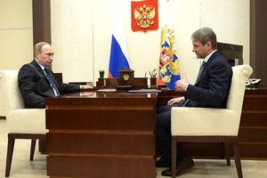 Состоялась встреча Владимира Путина с Министром сельского хозяйства Александром Ткачёвым