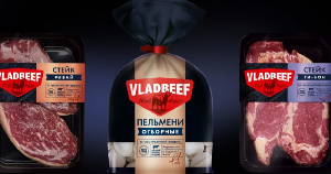 Агентство Getbrand разработало дизайн упаковки мясных деликатесов Vladbeef