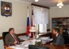 Глава Республики Мордовия В.Д.Волков встретился с генеральным директором агрохолдинга «Мордовский бекон»