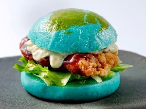 Музей в Японии готовит гамбургеры, напоминающие земной шар