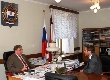Глава Республики Мордовия В.Д.Волков встретился с генеральным директором агрохолдинга «Мордовский бекон»