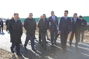 Томичи открыли новый свинокомплекс в Красноярске Томичи открыли новый свинокомплекс в Красноярске