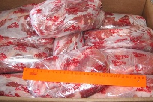 В Новороссийск под видом кильки пытались завезти мясо из Европы