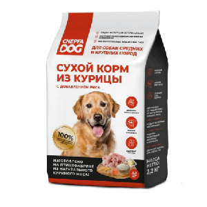 На челябинской птицефабрике начали производить корма для собак