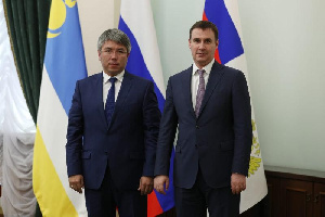 Глава Бурятии встретился с министром сельского хозяйства России