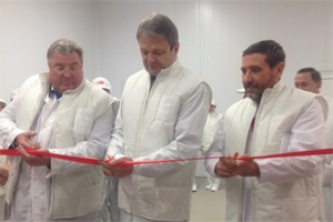 Александр Ткачев открыл мясоперерабатывающий комплекс в Мордовии 
