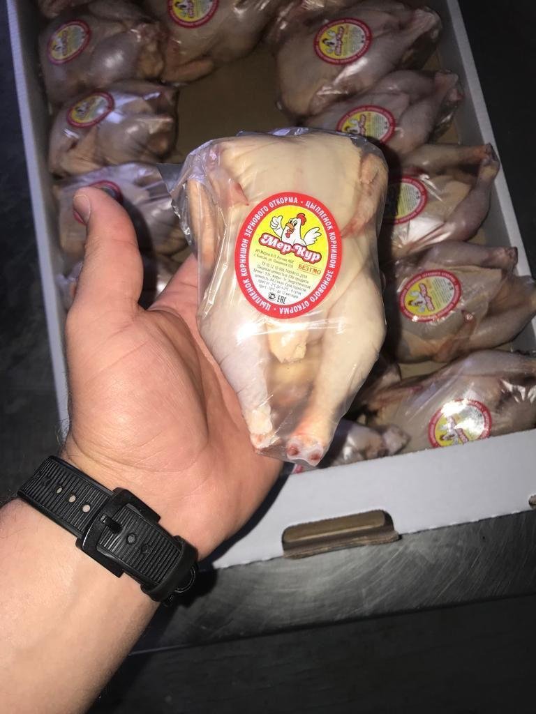 Тушка цыпленок-корнишон зернового откорма замор, 400-480 гр