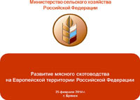 Владимир Лабинов: Развитие мясного скотоводства  на Европейской территории Российской Федерации