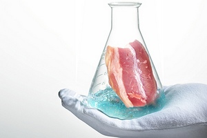 Компания Impossible Foods презентовала искусственное мясо на выставке электроники