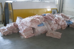  В Россию из Польши незаконно пытались ввести 600 кг свинины