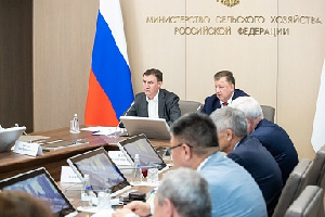 Дмитрий Патрушев обсудил с членами Комитета Госдумы по аграрным вопросам перспективы развития АПК
