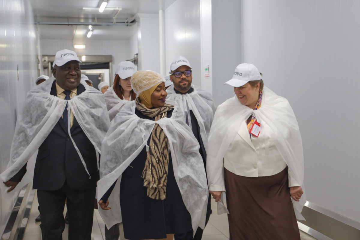 «Мясокомбинат Клинский» представил производственный потенциал официальной делегации Мозамбика «Мясокомбинат Клинский» представил производственный потенциал официальной делегации Мозамбика