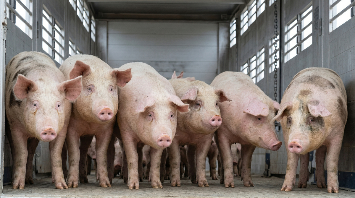 Свиноводческое предприятие «ПРОДО Омский бекон»  осуществило первую реализацию поголовья с ПК «Чунаевский-2»